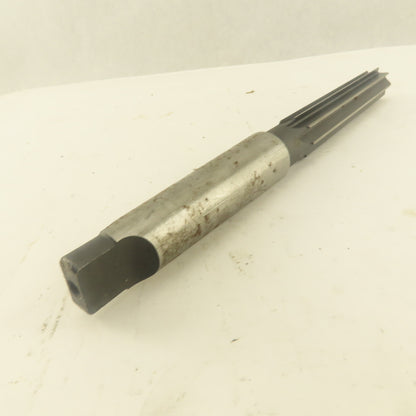National .8781 Reamer Straight 8 Flute Morse Taper MT3 Shank 5" Flute Length