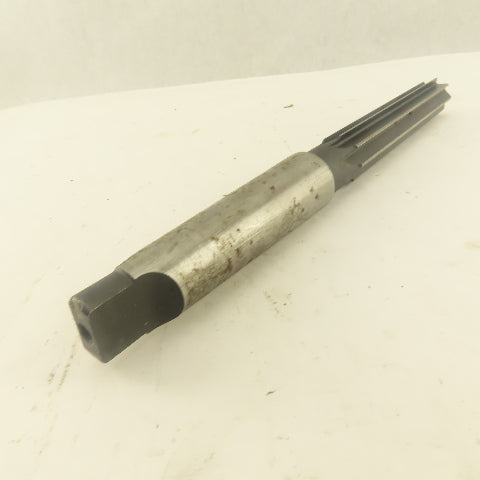National .8781 Reamer Straight 8 Flute Morse Taper MT3 Shank 5" Flute Length