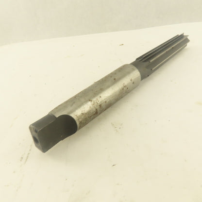 National .8781 Reamer Straight 8 Flute Morse Taper MT3 Shank 5" Flute Length