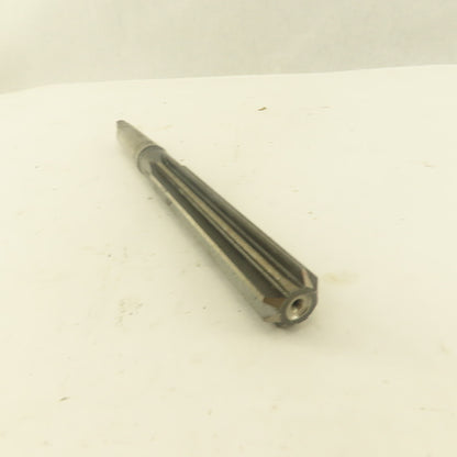 .7526 Reamer Straight 8 Flute Morse Taper MT2 Shank 4" Flute Length