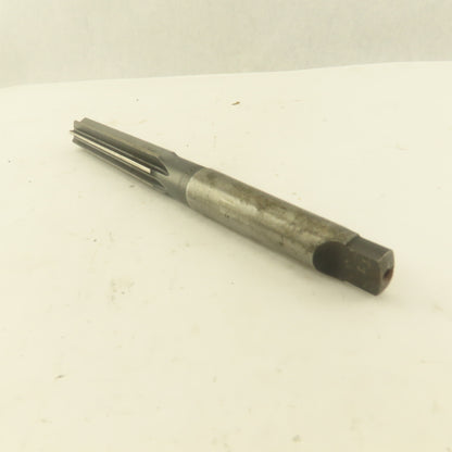 .7526 Reamer Straight 8 Flute Morse Taper MT2 Shank 4" Flute Length