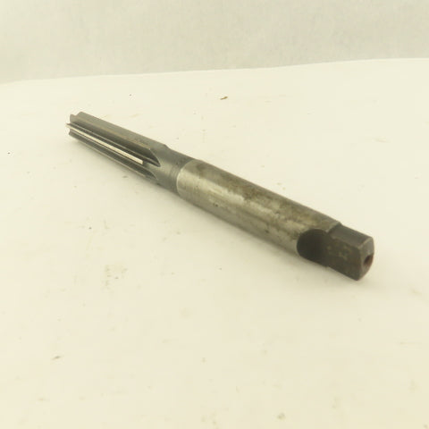 .7526 Reamer Straight 8 Flute Morse Taper MT2 Shank 4" Flute Length