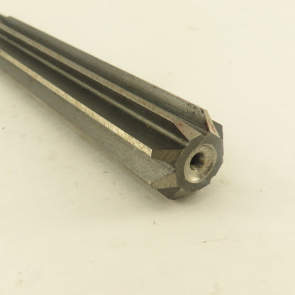 .7526 Reamer Straight 8 Flute Morse Taper MT2 Shank 4" Flute Length