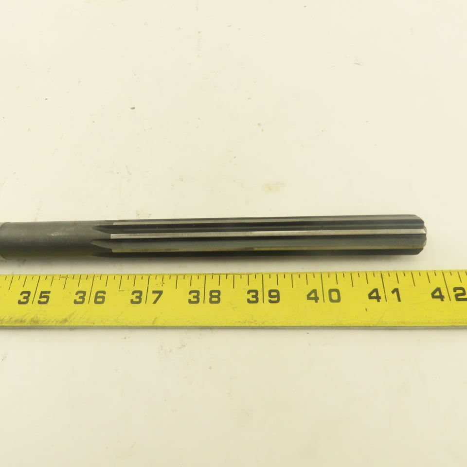 Chicago .7535 Reamer Straight 8 Flute Morse Taper MT2 Shank 5-1/2" Flute Length
