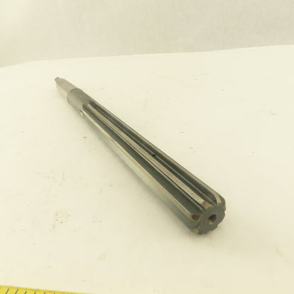 Chicago .7535 Reamer Straight 8 Flute Morse Taper MT2 Shank 5-1/2" Flute Length