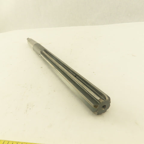 Chicago .7535 Reamer Straight 8 Flute Morse Taper MT2 Shank 5-1/2" Flute Length