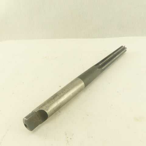 Chicago .7535 Reamer Straight 8 Flute Morse Taper MT2 Shank 5-1/2" Flute Length