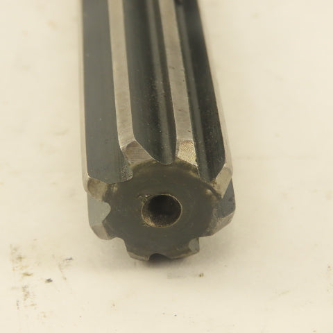 Chicago .7535 Reamer Straight 8 Flute Morse Taper MT2 Shank 5-1/2" Flute Length
