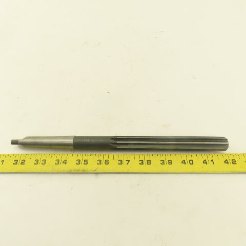 Chicago .7535 Reamer Straight 8 Flute Morse Taper MT2 Shank 5-1/2" Flute Length