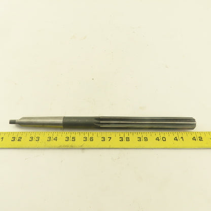 Chicago .7535 Reamer Straight 8 Flute Morse Taper MT2 Shank 5-1/2" Flute Length