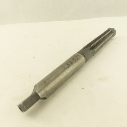 .7595 Reamer Straight 8 Flute Morse Taper MT2 Shank 4" Flute Length