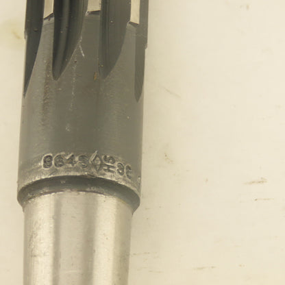 .8643 Reamer Straight 8 Flute Morse Taper MT2 Shank 5" Flute Length