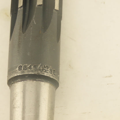 .8643 Reamer Straight 8 Flute Morse Taper MT2 Shank 5" Flute Length