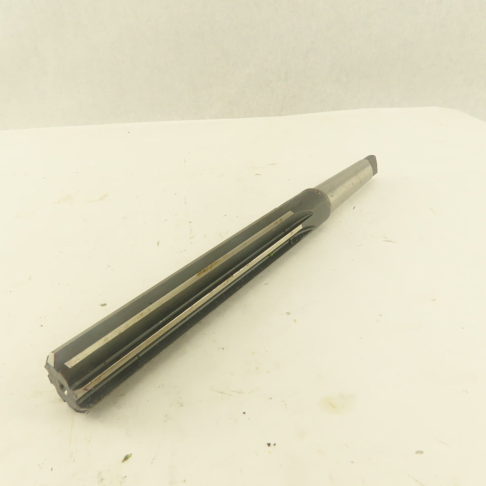.8643 Reamer Straight 8 Flute Morse Taper MT2 Shank 5" Flute Length