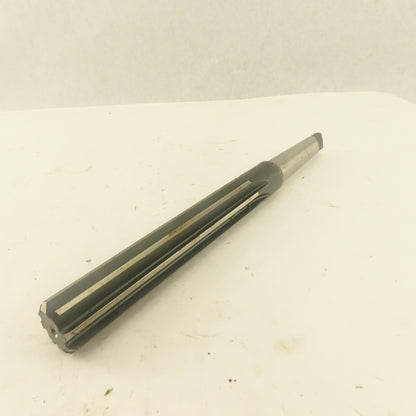 .8643 Reamer Straight 8 Flute Morse Taper MT2 Shank 5" Flute Length