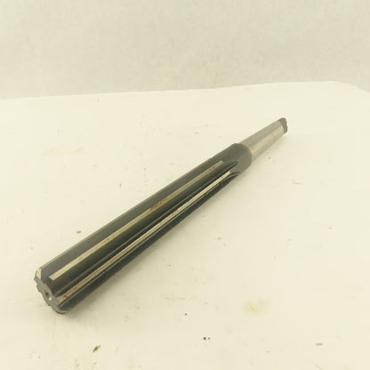 .8643 Reamer Straight 8 Flute Morse Taper MT2 Shank 5" Flute Length