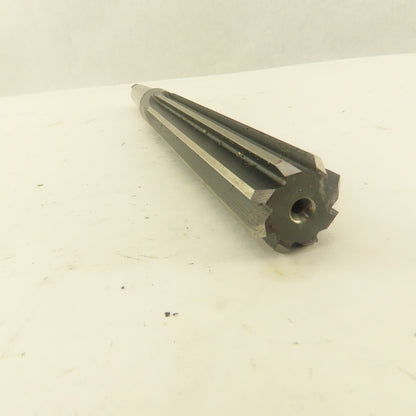 .8643 Reamer Straight 8 Flute Morse Taper MT2 Shank 5" Flute Length