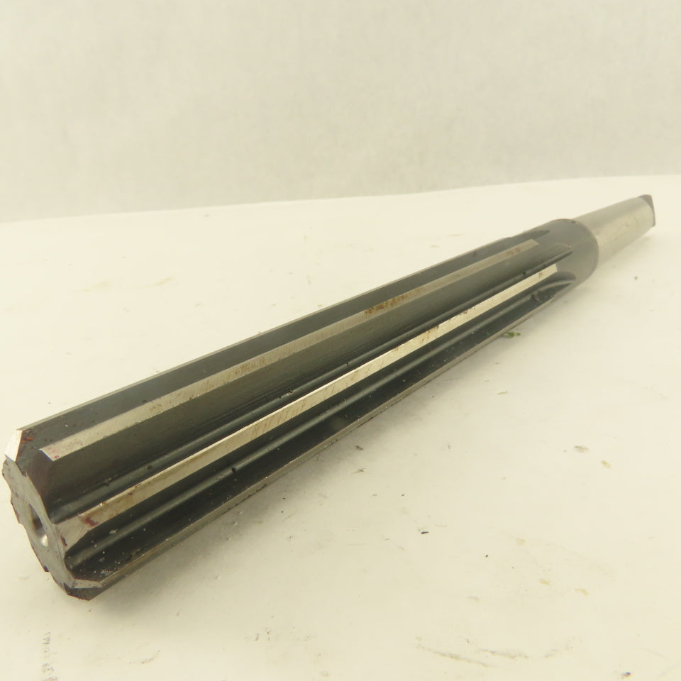 .8643 Reamer Straight 8 Flute Morse Taper MT2 Shank 5" Flute Length