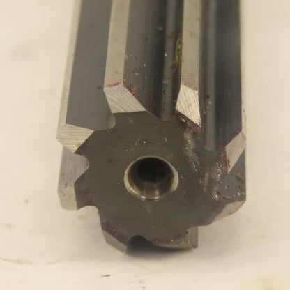 .8643 Reamer Straight 8 Flute Morse Taper MT2 Shank 5" Flute Length