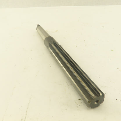 .8693 Reamer Straight 8 Flute Morse Taper MT2 Shank 5" Flute Length