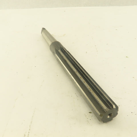 .8693 Reamer Straight 8 Flute Morse Taper MT2 Shank 5" Flute Length