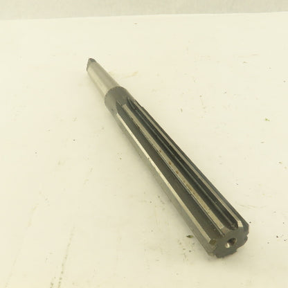 .8693 Reamer Straight 8 Flute Morse Taper MT2 Shank 5" Flute Length