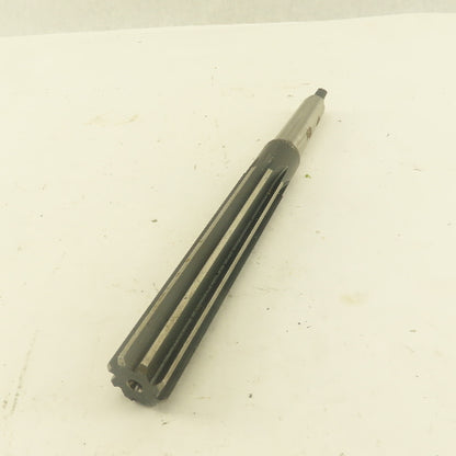.8693 Reamer Straight 8 Flute Morse Taper MT2 Shank 5" Flute Length