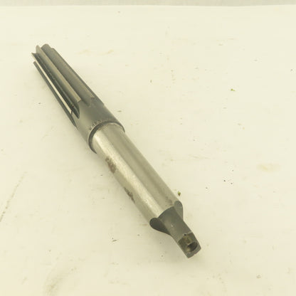 .8693 Reamer Straight 8 Flute Morse Taper MT2 Shank 5" Flute Length