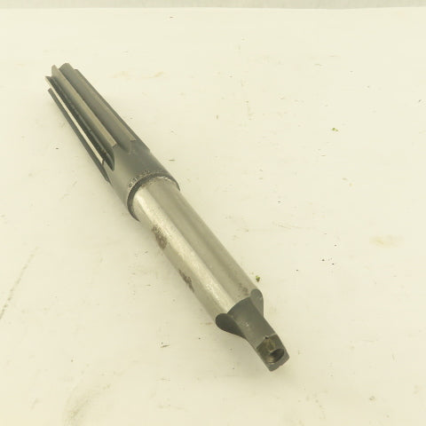 .8693 Reamer Straight 8 Flute Morse Taper MT2 Shank 5" Flute Length