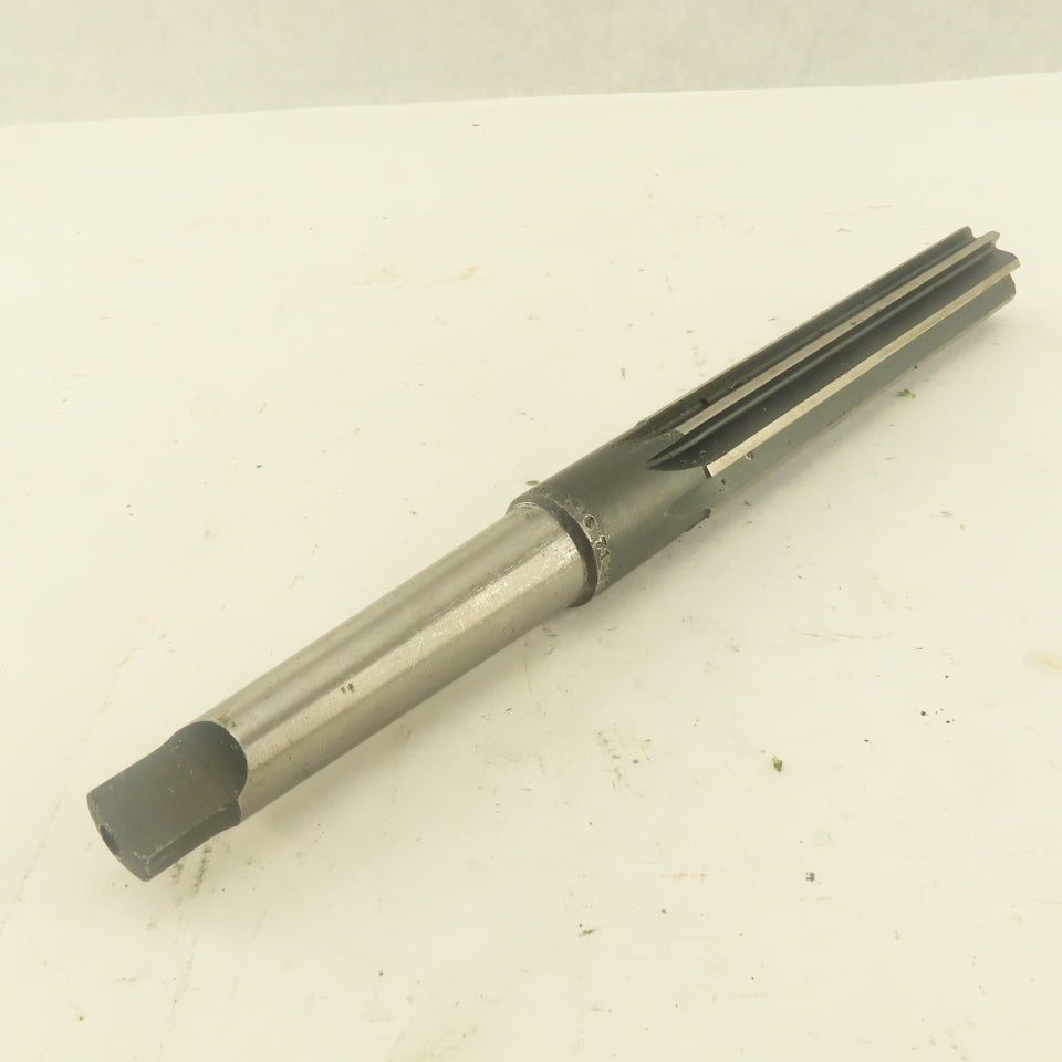 .8693 Reamer Straight 8 Flute Morse Taper MT2 Shank 5" Flute Length