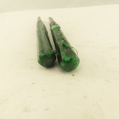.4984 Reamer Straight 6 Flute Morse Taper 1 MT1 Shank 4" Flute Length Lot Of 2