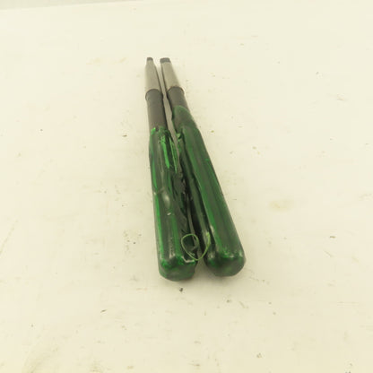 .4978 Reamer Straight 6 Flute Morse Taper 1 MT1 Shank 4" Flute Length Lot Of 2