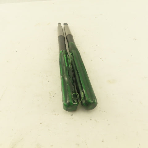.4978 Reamer Straight 6 Flute Morse Taper 1 MT1 Shank 4" Flute Length Lot Of 2