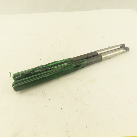 .4978 Reamer Straight 6 Flute Morse Taper 1 MT1 Shank 4" Flute Length Lot Of 2