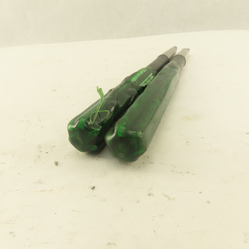 .4978 Reamer Straight 6 Flute Morse Taper 1 MT1 Shank 4" Flute Length Lot Of 2