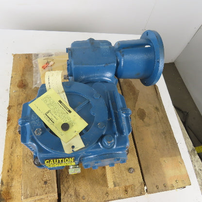 Textron MOV20-30-U1B Gear Box Speed Reducer 75:1 Vertical Output Cone Drive