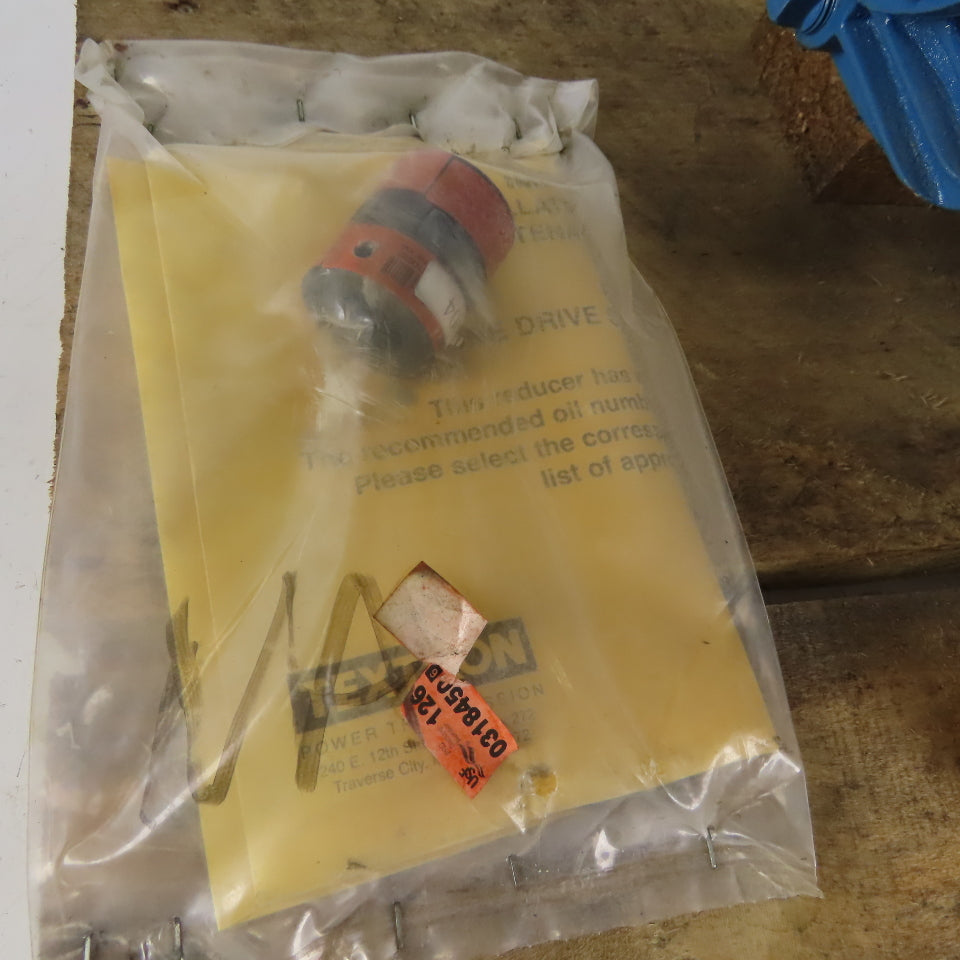 Textron MOV20-30-U1B Gear Box Speed Reducer 75:1 Vertical Output Cone Drive