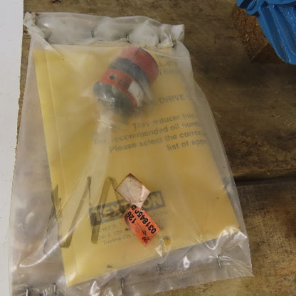 Textron MOV20-30-U1B Gear Box Speed Reducer 75:1 Vertical Output Cone Drive