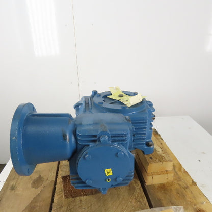 Textron MOV20-30-U1B Gear Box Speed Reducer 75:1 Vertical Output Cone Drive