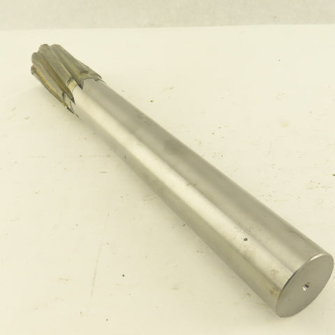 Hannibal 1.3792 Spiral 8 Flute Chucking Reamer 1-1/4" Shank 3-1/4" Flute Length