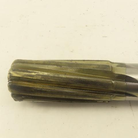 Hannibal 1.3792 Spiral 8 Flute Chucking Reamer 1-1/4" Shank 3-1/4" Flute Length