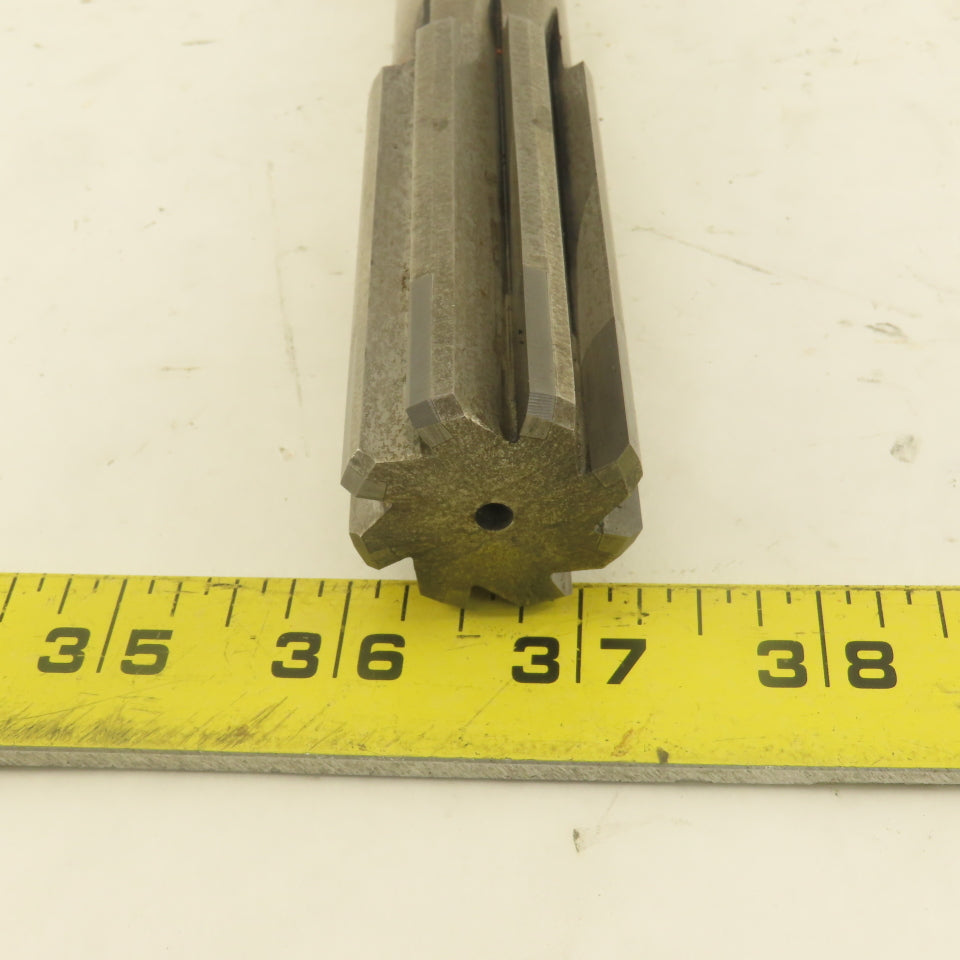 1.2417 Straight 8 Flute Chucking Reamer 1-1/4" Shank Carbide 3" Flute Length