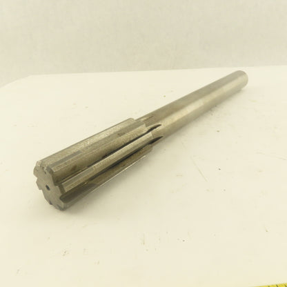 1.2417 Straight 8 Flute Chucking Reamer 1-1/4" Shank Carbide 3" Flute Length