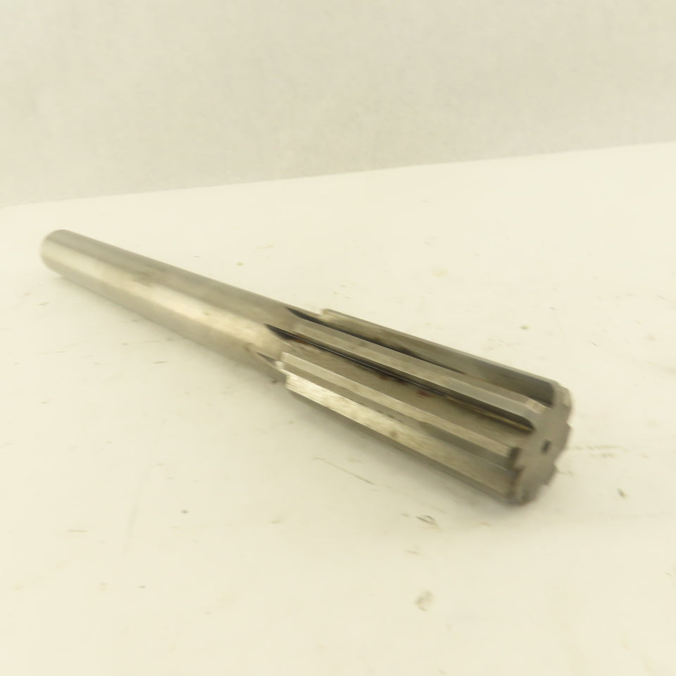 1.2417 Straight 8 Flute Chucking Reamer 1-1/4" Shank Carbide 3" Flute Length