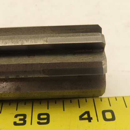 1.2417 Straight 8 Flute Chucking Reamer 1-1/4" Shank Carbide 3" Flute Length