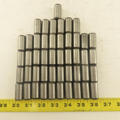 5/8" x 1-1/4" Alloy Steel Dowel Pin Lot Of 47