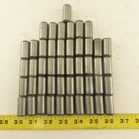 5/8" x 1-1/4" Alloy Steel Dowel Pin Lot Of 47
