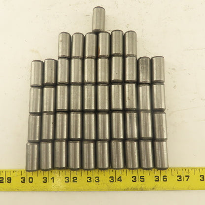 5/8" x 1-1/4" Alloy Steel Dowel Pin Lot Of 47