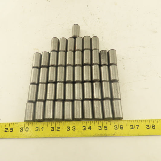 5/8" x 1-1/4" Alloy Steel Dowel Pin Lot Of 47
