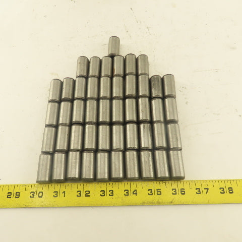 5/8" x 1-1/4" Alloy Steel Dowel Pin Lot Of 47